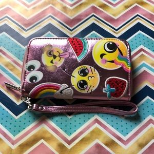 Pink Emoji Wallet